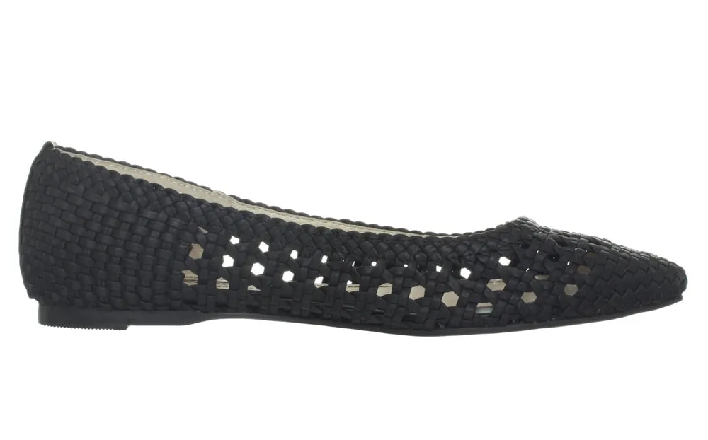 Weave Ballet Flat - Black