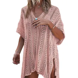 Womens Crochet Bikini Cover Up